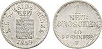Sachsen-Albertinische Linie Neugroschen Friedrich August II. 1836-1854 -