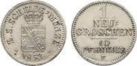 Sachsen-Albertinische Linie Neugroschen Friedrich August II. 1836-1854 -