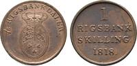 Dänemark Rigsbankskilling Frederik VI. 1808-1839 -