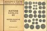 Auktionskataloge Auktion Cahn, Adolph E -