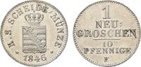 Sachsen-Albertinische Linie Neugroschen Friedrich August II. 1836-1854 -