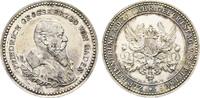 Baden-Durlach Medaille 1896 von Rudolf und Matthäus May Friedrich I. 1852-1907 Sehr selten. Vorzüglich - Stempelglanz