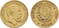 Hessen 5 Mark Ludwig IV. 1877-1892 -