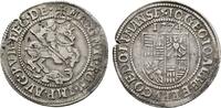 Mansfeld-vorderortische Linie zu Eisleben 1/4 Taler Johann Georg I., Peter Ernst I. und Johann Hoyer 1573-1579 -