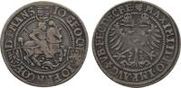 Mansfeld-vorderortische Linie zu Eisleben 1/4 Taler Johann Georg I., Christoph II. und Johann Ernst 1558-1573 -