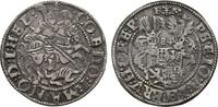 Mansfeld-vorderortische Linie zu Friedeburg 1/4 Taler Peter Ernst I., Johann Albrecht, Johann Hoyer III., Bruno II. und Hoyer Christoph 1579-1585 -