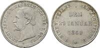 Sachsen-Coburg-Gotha 1/6 Taler Ernst II. 1844-1893 -