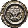 Donauwörth, königliche Münzstätte Brakteat Friedrich II. 1215-1250 -