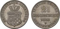 Oldenburg 2 1/2 Groschen Nicolaus Friedrich Peter 1853-1900 -