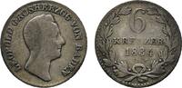 Baden-Durlach 6 Kreuzer Leopold 1830-1852 -
