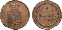 Baden-Durlach Cu 1/2 Kreuzer Karl Friedrich 1806-1811 -