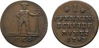 Braunschweig-Wolfenbüttel Cu Pfennig Karl Wilhelm Ferdinand 1780-1806 -