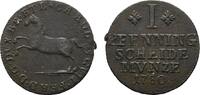 Braunschweig-Wolfenbüttel Cu Pfennig Karl Wilhelm Ferdinand 1780-1806 -