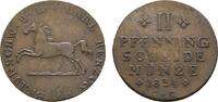Braunschweig-Wolfenbüttel Cu 2 Pfennig Karl 1815-1830 -
