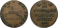 Braunschweig-Wolfenbüttel Cu 2 Pfennig Karl 1815-1830 -