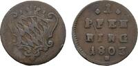 Bayern Cu Pfennig Maximilian IV. Joseph 1799-1805 -