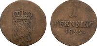 Bayern Cu Pfennig Maximilian I. Joseph 1806-1825 -