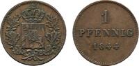 Bayern Cu Pfennig Ludwig I. 1825-1848 -