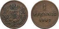 Bayern Cu Pfennig Ludwig I. 1825-1848 -