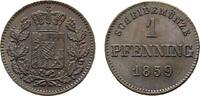 Bayern Cu Pfennig Maximilian II. 1848-1864 -