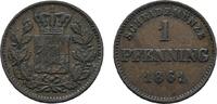 Bayern Cu Pfennig Maximilian II. 1848-1864 -