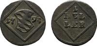 Bayern Cu Heller Karl Theodor 1777-1799 -