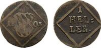 Bayern Cu Heller Maximilian IV. Joseph 1799-1805 -