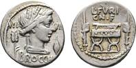 Republik AR-Denar L. Furius Cn. f. Brocchius 63 v. Chr -
