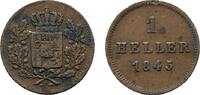 Bayern Cu Heller Ludwig I. 1825-1848 -