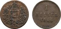Bayern Cu Heller Ludwig I. 1825-1848 -