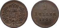 Bayern Cu Heller Maximilian II. 1848-1864 -