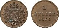 Bayern Cu Heller Maximilian II. 1848-1864 -