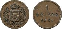 Bayern Cu Heller Maximilian II. 1848-1864 -
