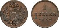Bayern Cu Heller Maximilian II. 1848-1864 -