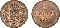 Bayern Cu Heller Maximilian II. 1848-1864 -