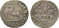 Braunschweig-Wolfenbüttel 6 Mariengroschen Rudolf August und Anton Ulrich 1685-1704 -