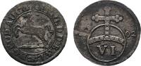 Braunschweig-Wolfenbüttel 6 Pfennig Rudolf August und Anton Ulrich 1685-1704 -