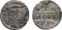 Braunschweig-Wolfenbüttel 4 Gute Pfennig Rudolf August und Anton Ulrich 1685-1704 -