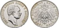 Sachsen 3 Mark Friedrich August III. 1904-1918 -