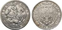Preußen 3 Mark Wilhelm II. 1888-1918 -