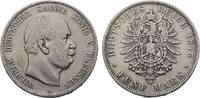 Preußen 5 Mark Wilhelm I. 1861-1888 -