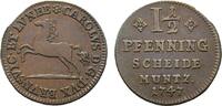 Braunschweig-Wolfenbüttel Cu 1 1/2 Pfennig Karl I. 1735-1780 -