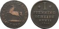 Braunschweig-Wolfenbüttel Cu Pfennig Karl I. 1735-1780 -