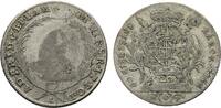 Würzburg, Bistum 20 Kreuzer Adam Friedrich von Seinsheim 1755-1779 -