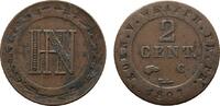 Westfalen, Königreich Cu 2 Centimes Hieronymus Napoleon 1807-1813 -