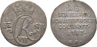 Schleswig-Holstein, Königliche Linie 2 1/2 Schilling Christian VII. 1766-1808 -