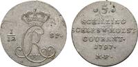 Schleswig-Holstein, Königliche Linie 5 Schilling Christian VII. 1766-1808 -