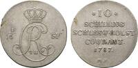 Schleswig-Holstein, Königliche Linie 10 Schilling Christian VII. 1766-1808 -