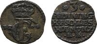 Schleswig-Holstein-Gottorp 3 Pfennig Karl Friedrich 1702-1739 -