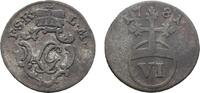 Schwarzburg-Rudolstadt 6 Pfennig Ludwig Günther II. 1767-1790 -